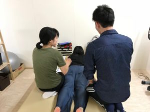 姫路　触診　股関節・骨盤